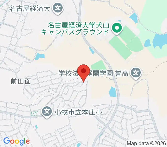 歌音音楽教室の地図