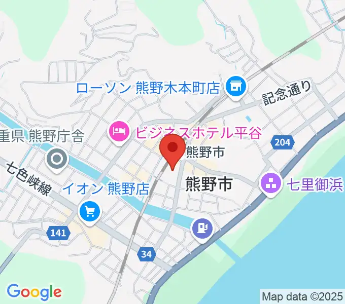 熊野市文化交流センターの地図