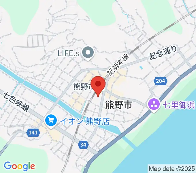 熊野市文化交流センターの地図