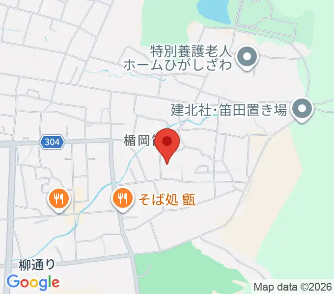 村山市民会館の地図