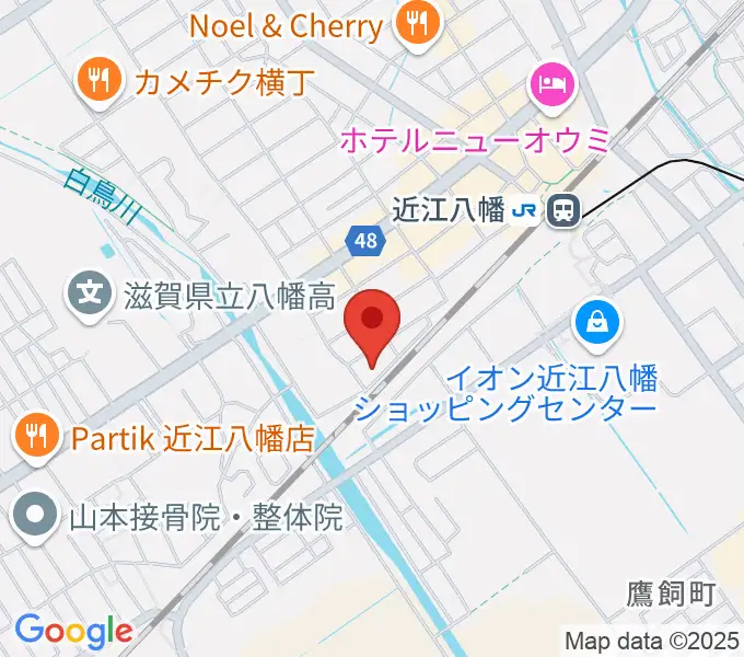 Eleven Guitars イレブンギターズの地図