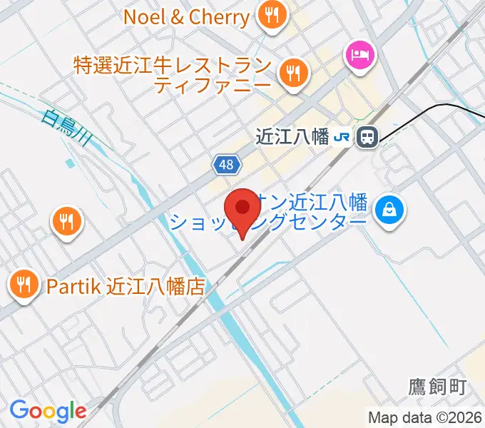 Eleven Guitars イレブンギターズの地図