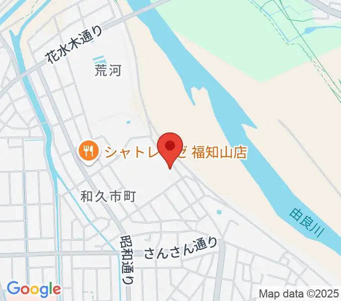 ひろ音楽教室の地図