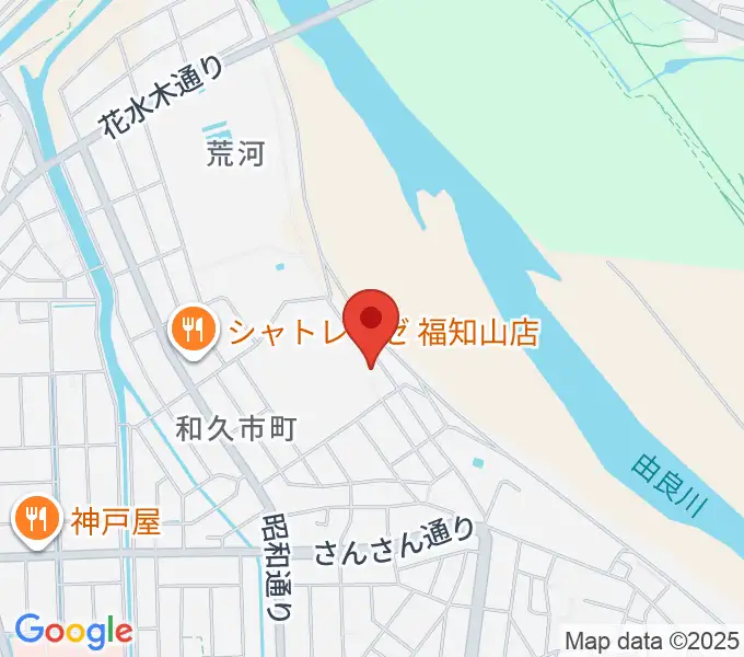 ひろ音楽教室の地図
