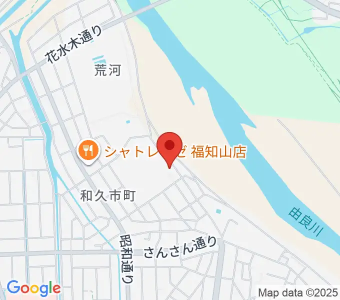 ひろ音楽教室の地図