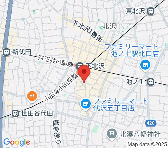 空飛ぶこぶたやの地図