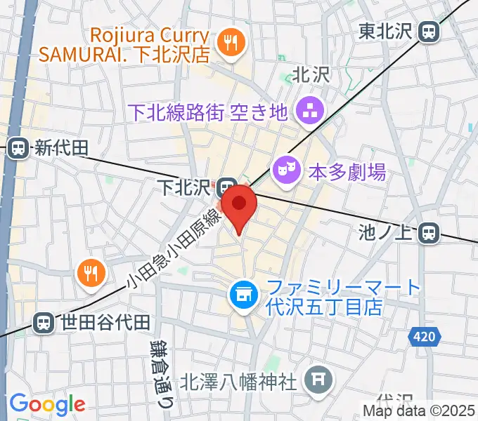 空飛ぶこぶたやの地図