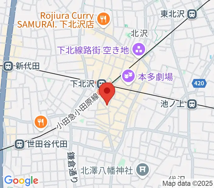 空飛ぶこぶたやの地図