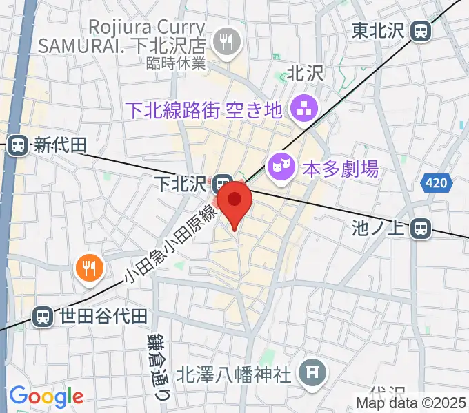 空飛ぶこぶたやの地図