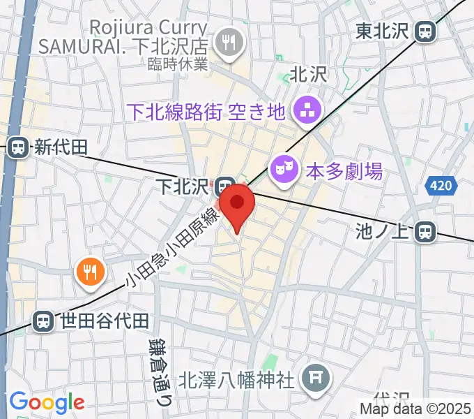 空飛ぶこぶたやの地図