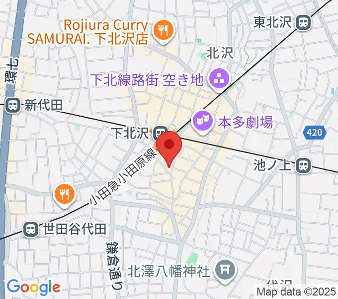 空飛ぶこぶたやの地図