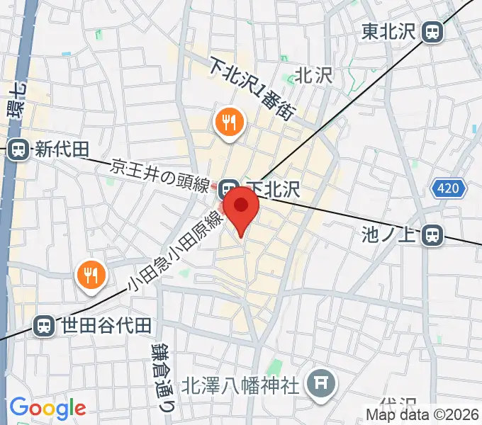 空飛ぶこぶたやの地図