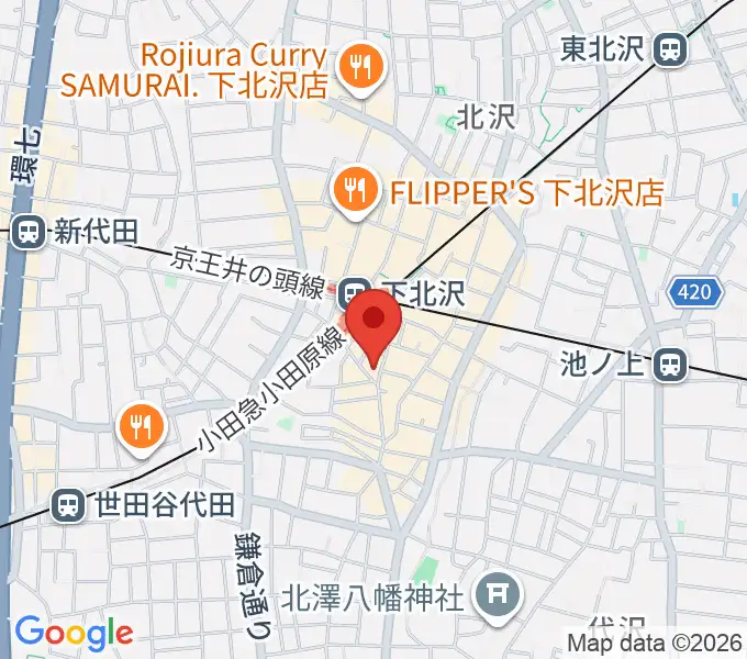 空飛ぶこぶたやの地図