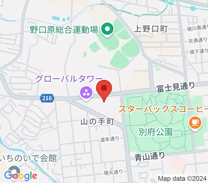 別府ビーコンプラザ・コンベンションセンターの地図