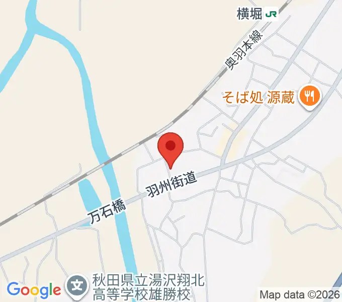 雄勝文化会館オービオンの地図