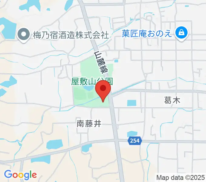新庄文化会館マルベリーホールの地図