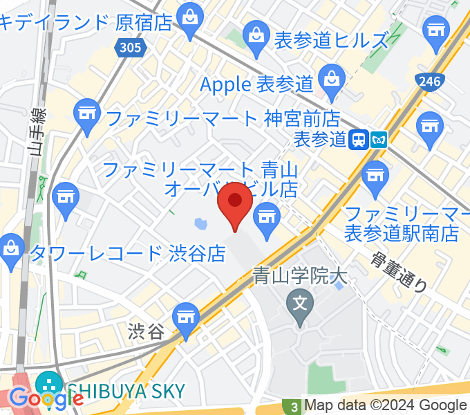 東京ウィメンズプラザの場所