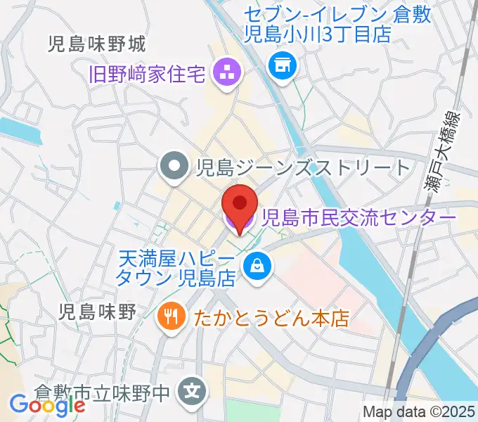 児島市民交流センターの地図