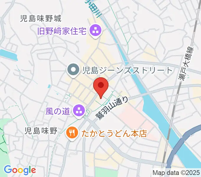 児島市民交流センターの地図
