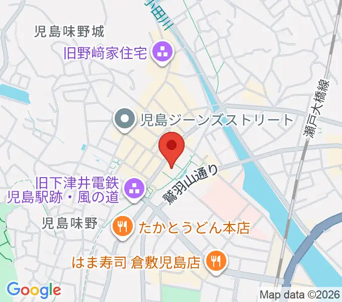 児島市民交流センターの地図