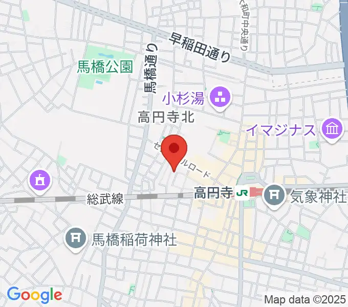 アリタ・ボーカルスクールの地図