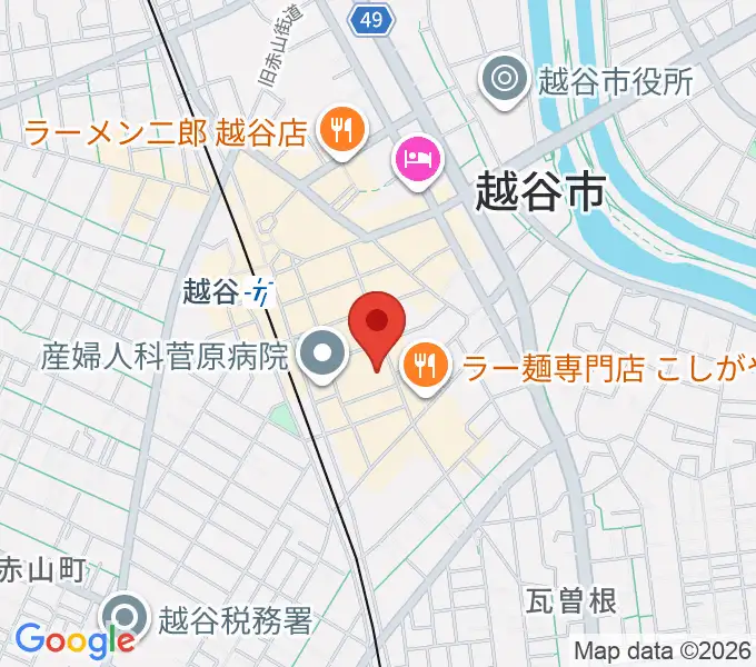 LoCo Music Studioの地図