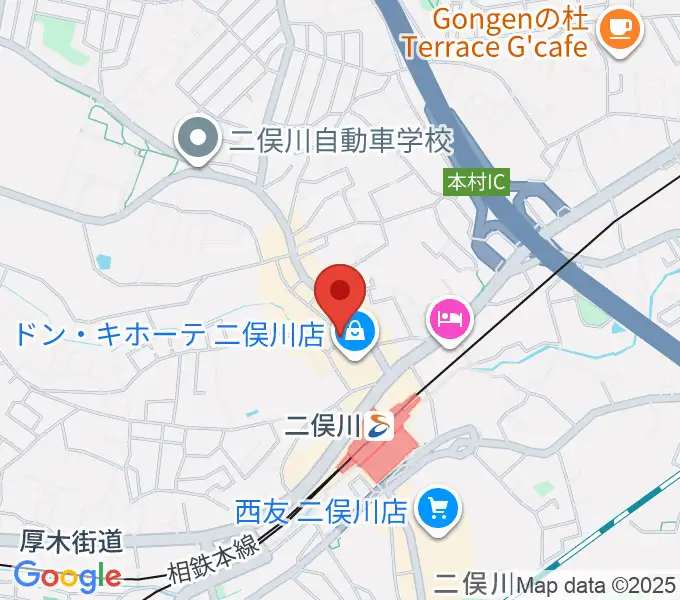 二俣川SOMEDAYの地図