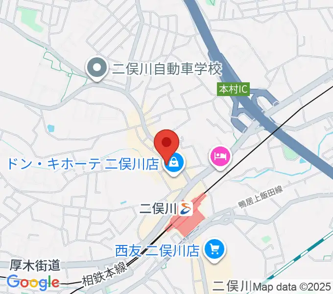 二俣川SOMEDAYの地図