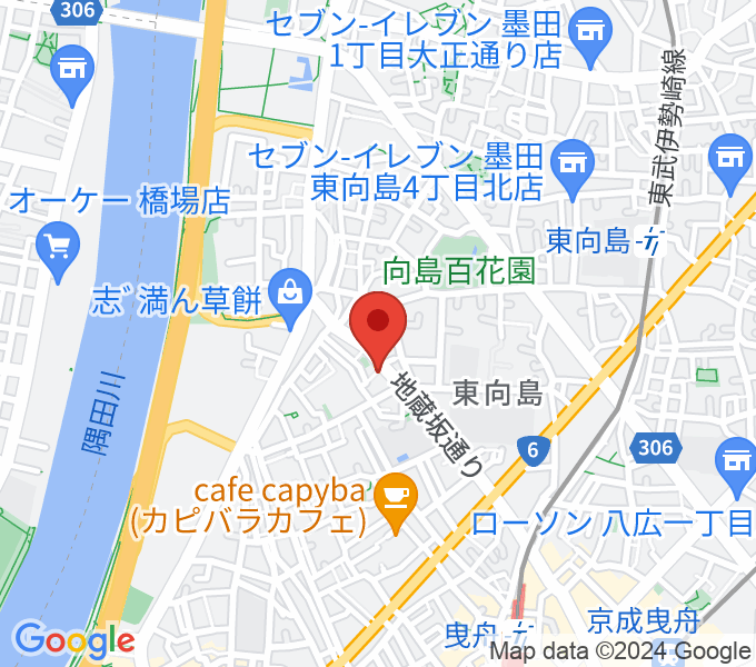パプリカミュージック東京店の場所