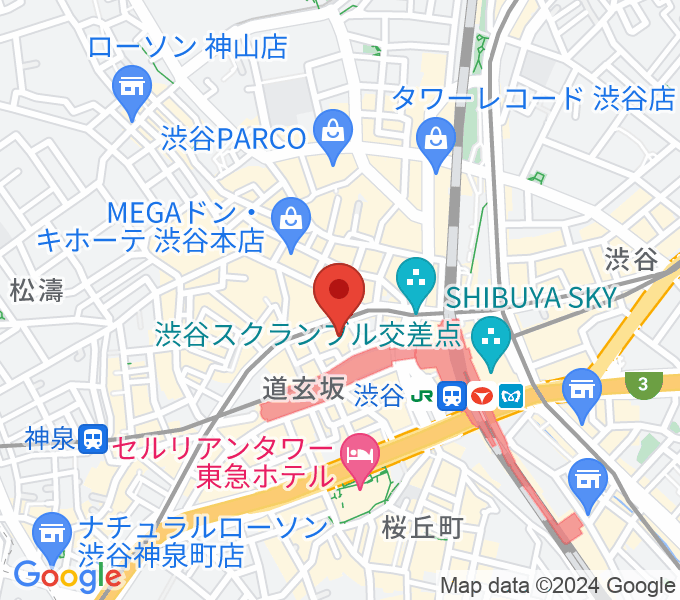 TOHOシネマズ渋谷の場所