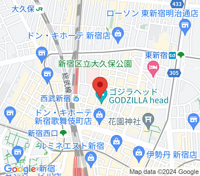 TOHOシネマズ新宿の場所