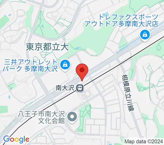 TOHOシネマズ南大沢の地図