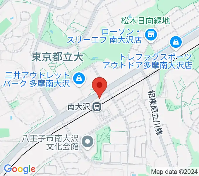 TOHOシネマズ南大沢の地図