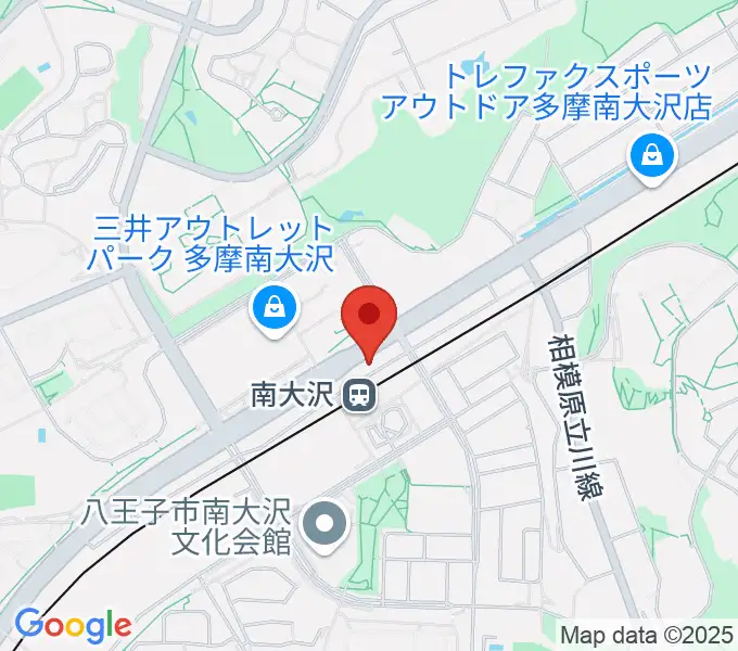 TOHOシネマズ南大沢の地図