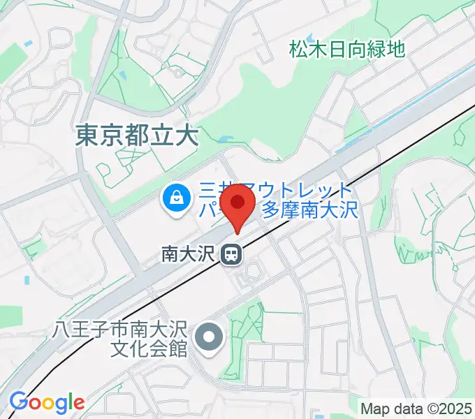 TOHOシネマズ南大沢の地図