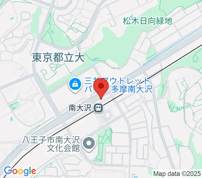 TOHOシネマズ南大沢の地図