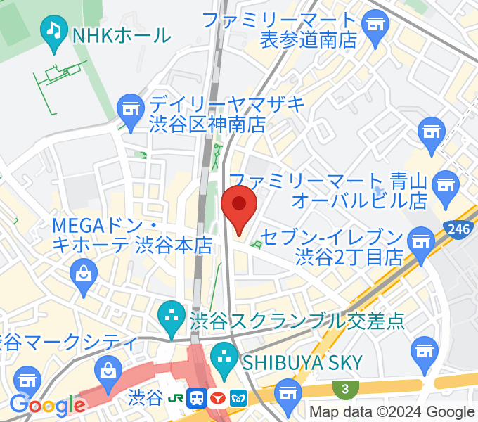 ヒューマントラストシネマ渋谷の場所