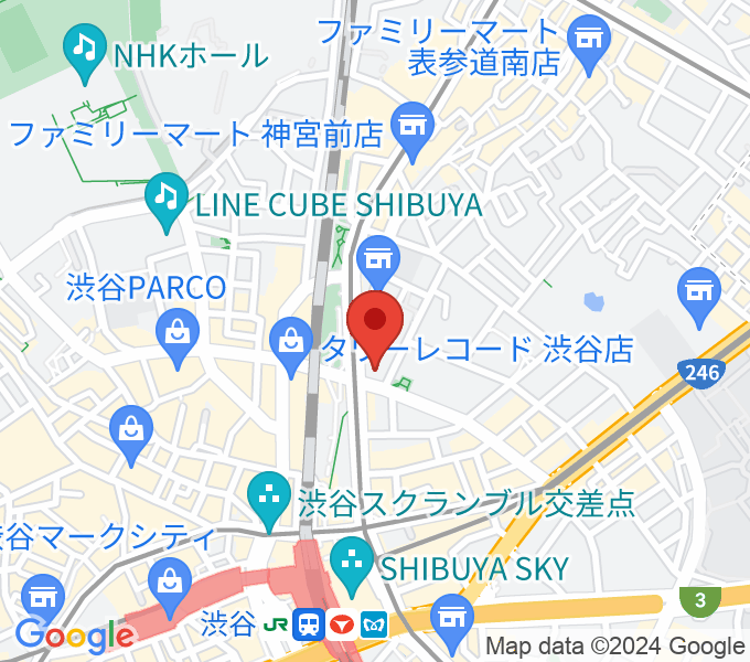 ヒューマントラストシネマ渋谷の場所