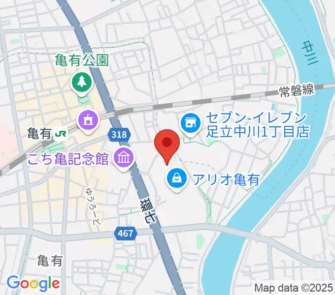 MOVIX亀有の地図