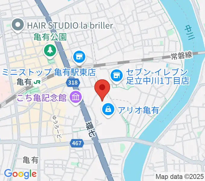 MOVIX亀有の地図