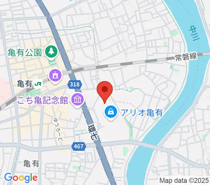 MOVIX亀有の地図