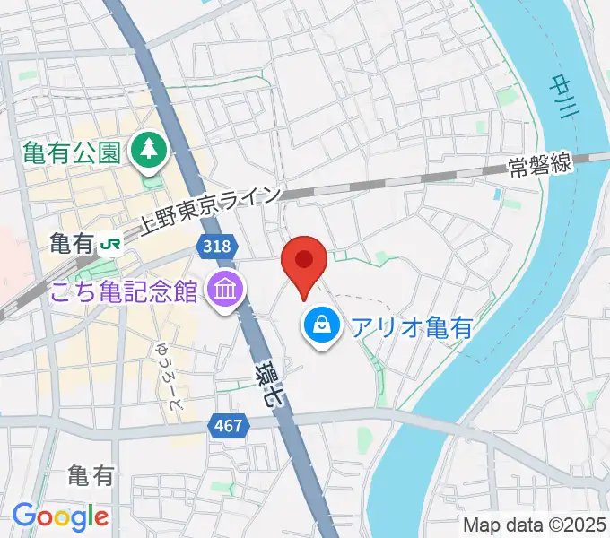 MOVIX亀有の地図