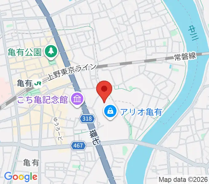 MOVIX亀有の地図