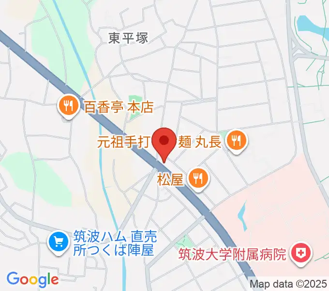 スタジオソングサイクルの地図