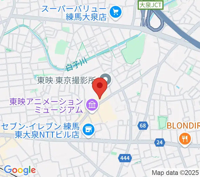 T・ジョイSEIBU大泉の地図