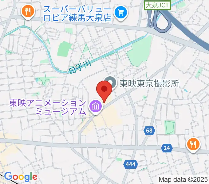 T・ジョイSEIBU大泉の地図