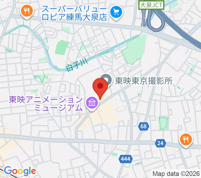 T・ジョイSEIBU大泉の地図