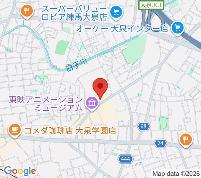 T・ジョイSEIBU大泉の地図
