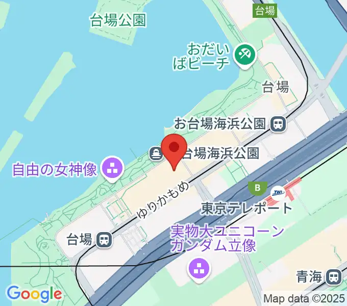 ユナイテッド・シネマ アクアシティお台場の地図