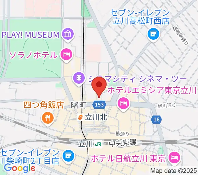 立川シネマシティ シネマ・ワンの地図